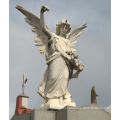 Art craft outdoor sculpture life size angel statue